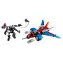 Imagen de LEGO - 76150 SPIDERMAN JET ARACNIDO VS. ARMADURA ROBOTICA DE VENOM 371 PZAS.