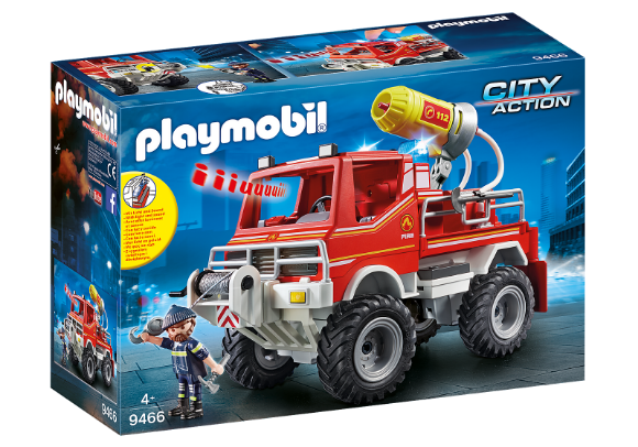Imagen de PLAYMOBIL - 9466 CAMIÓN DE BOMBEROS TODOTERRENO 56 PZAS.