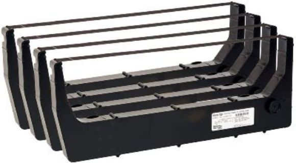 Imagen de DATAPRODUCTS - PRINTRONIX CAJA C/4 CINTAS IMPRESION ESTANDAR P8005 P8010