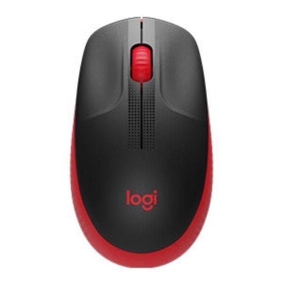 Imagen de LOGITECH - MOUSE INALAMBRICO M190 AMBIDIES DE TAMANO REGULAR COLOR ROJO