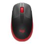 Imagen de LOGITECH - MOUSE INALAMBRICO M190 AMBIDIES DE TAMANO REGULAR COLOR ROJO