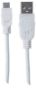 Imagen de PAQ. C/10 - IC - CABLE USB 2.0 A-MICRO B 1.0M BLANCO