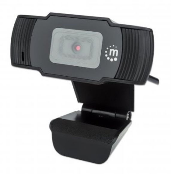 Imagen de IC - CAMARA WEB FULL HD 1080P LENTE 2 MPX USB PLUG AND PLAY