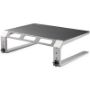 Imagen de STARTECH - BASE SOPORTE PARA MONITOR DE ALTURA AJUSTABLE - ACERO/ALUMINIO