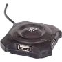 Imagen de PAQ. C/2 - IC - HUB USB 4 PTOS NEGRO ECONOMICO