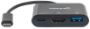 Imagen de MANHATTAN - CONVERTIDOR VIDEO USB-C A HDMI-H + USB3 + USBC