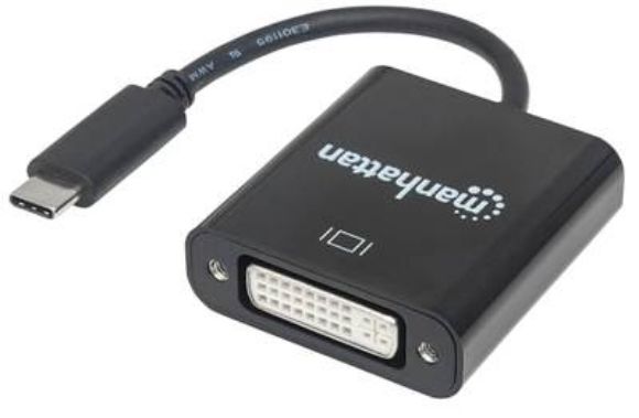 Imagen de MANHATTAN - CONVERTIDOR VIDEO USB-C A DVI H