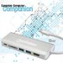 Imagen de MANHATTAN - CONVERTIDOR VIDEO USB-C A HDMI/RJ45/USB/USB-C PD/LECTOR  SD