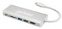 Imagen de MANHATTAN - CONVERTIDOR VIDEO USB-C A HDMI/RJ45/USB/USB-C PD/LECTOR  SD