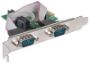Imagen de MANHATTAN - TARJETA SERIAL PCI EXPRESS 2 PUERTOS