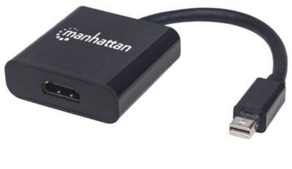 Imagen de MANHATTAN - ADAPTADOR DISPLAYPORT MINI M A HDMI H 4K@60HZ