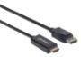 Imagen de MANHATTAN - CABLE DISPLAYPORT - HDMI M-M 1080P  1.0M