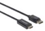Imagen de MANHATTAN - CABLE DISPLAYPORT - HDMI M-M 1080P  1.8M