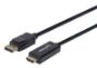 Imagen de MANHATTAN - CABLE DISPLAYPORT - HDMI M-M 4K  1.8M