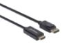 Imagen de MANHATTAN - CABLE DISPLAYPORT - HDMI M-M 4K  1.8M