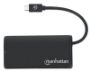 Imagen de MANHATTAN - HUB USB-C  4 PTOS A