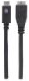 Imagen de MANHATTAN - CABLE USB-C V3.1, C-MICRO B 1.0M NEGRO