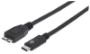 Imagen de MANHATTAN - CABLE USB-C V3.1, C-MICRO B 1.0M NEGRO