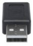 Imagen de PAQ. C/3 - MANHATTAN - ADAPTADOR USB-C V2.0, AM-CH NEGRO