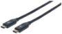 Imagen de MANHATTAN - CABLE USB-C V3.1, C-C 0.5M NEGRO