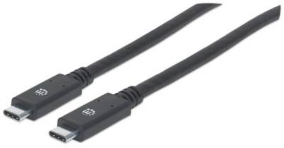 Imagen de MANHATTAN - CABLE USB-C V3.1, C-C 2.0M NEGRO