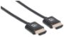 Imagen de MANHATTAN - CABLE HDMI 2.0 ULTRADELGADO M-M 1.8M BL