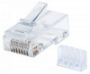 Imagen de INTELLINET - PLUG RJ45 CAT 6 UTP MULTIFILAR PRO 90 PZAS
