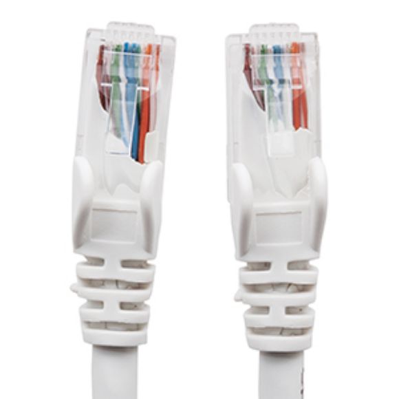 Imagen de PAQ. C/10 - IC - CABLE DE RED PATCH CAT6 RJ45 0.5M BLANCO