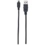 Imagen de PAQ. C/5 - IC - CABLE USB 2.0 A-MICRO B 3.0M NEGRO