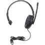 Imagen de IC - AUDIFONO MONOAURAL USB CON MICROFONO Y CONTROL DE VOLUMEN