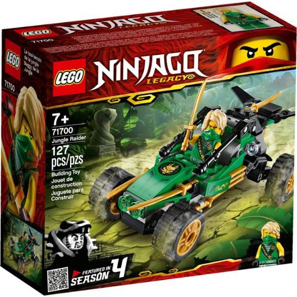 Imagen de PAQ. C/2 - LEGO - 71700 NINJAGO JUNGLE RAIDER 127 PZAS.