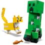 Imagen de PAQ. C/2 - LEGO - 21156 MINECRAFT BIGFIG CREEPER AND OCELOT, LEGO 184 PZAS