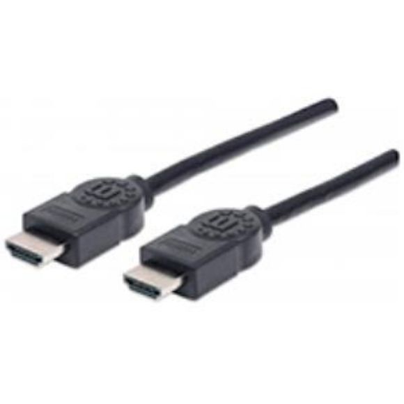 Imagen de PAQ. C/2 - IC - MANHATTAN CABLE VIDEO HDMI 1.4 M-M 5.0M ETHERNET