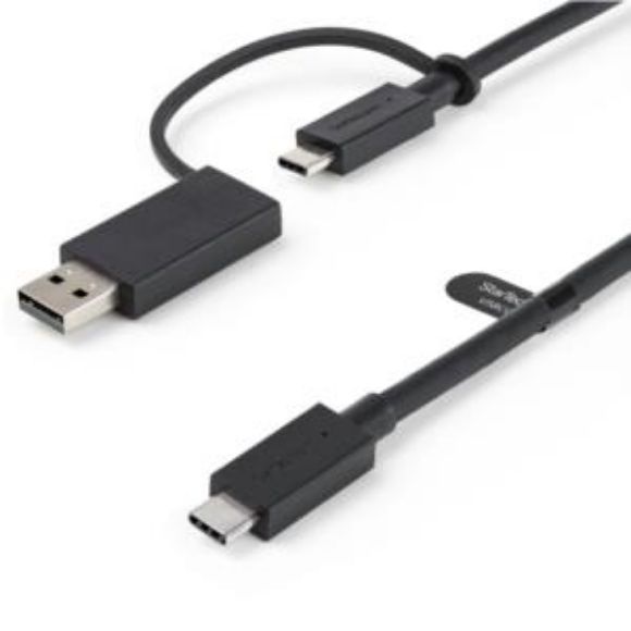 Imagen de STARTECH - CABLE USB TIPO C DE 1M CON ADA PTADOR USB A PARA DOCKS HOBRIDAS