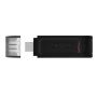 Imagen de PAQ. C/2 - KINGSTON - USB-C MEMORIA KINGSTON 128GB USB-C 3.2 GEN 1 DATATRAVELER 70