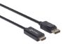Imagen de MANHATTAN - CABLE DISPLAYPORT - HDMI M-M 4K  1.0M