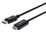 Imagen de MANHATTAN - CABLE DISPLAYPORT - HDMI M-M 4K  3.0M