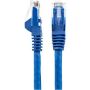 Imagen de PAQ. C/5 - STARTECH - CABLE ETHERNET CAT 6 DE 50CM LSZH PATCH UTP SIN ENGANCHES AZUL