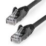 Imagen de PAQ. C/2 - STARTECH - CABLE ETHERNET CAT 6 DE 2M LSZH PATCH UTP SIN ENGANCHES NEGRO