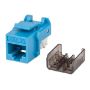 Imagen de PAQ. C/3 - IC - JACK RJ45 CAT6A UTP KEYSTONE DE IMPACTO AZUL