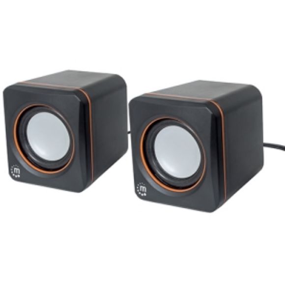 Imagen de PAQ. C/2 - IC - BOCINAS SERIE 2600 AUDIO 3.5MM CARGA USB CONTROL VOLUMEN