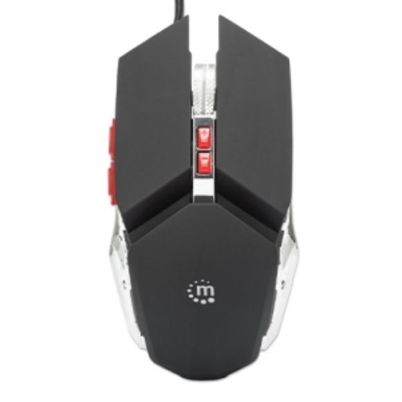 Imagen de PAQ. C/2 - IC - MOUSE OPTICO GAMING 7 BOTONES 3 200DPI ILUMINACION LED