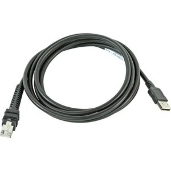 Imagen de ZEBRA - ZEBRA CABLE - SHIELDED USB SERIES A CONNECTOR 7FT. (2M)