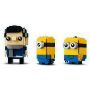Imagen de LEGO - 40421 BRICK HEADZ MINIONS BELLE BOTTOM, KEVIN Y BOB 309 PZAS.