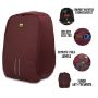 Imagen de TONIVISA - MOCHILA BACKPACK SKYPEAK ANTIRR OBO ROJA DE 156IN CON FUNDA REPELE