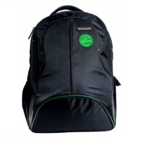 Imagen de TECHZONE - BACKPACK TECHZONE NEGRO ECO FRIENDLY 15.4IN