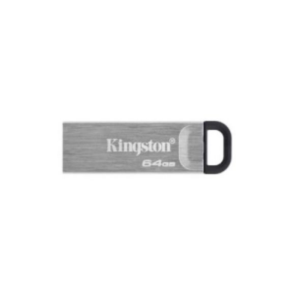 Imagen de PAQ. C/2 - KINGSTON - USB 3.2 MEMORIA KINGSTON 64GB DATATRAVELER KYSON METALICA