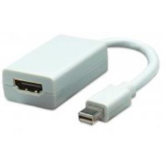 Imagen de PAQ. C/2 - IC - CABLE ADAPTADOR CONVERTIDOR MINI DISPLAYPORT A HDMI 1080P M-H