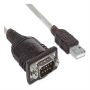 Imagen de PAQ. C/2 - IC - CABLE ADAPTADOR CONVERTIDOR USB A SERIAL DB9 RS232 45CM M-M