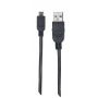 Imagen de PAQ. C/5 - IC - CABLE USB V2.0 A-MICRO B 0.5M NEG BB